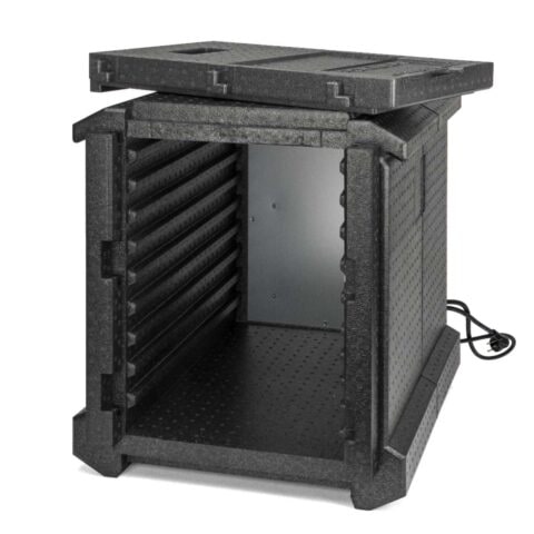 Conteneur isotherme noir Porter Maxi Smart Heater