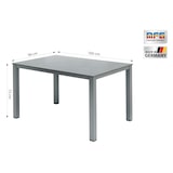 thumbnail of MFG Freizeitmöbel, "Alu Lounge-Set", "8-teilig", anthrazit