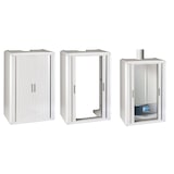 thumbnail of Mobile cabina copri caldaia universale in resina plastica a serrandina Himalaya