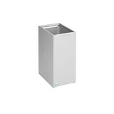 thumbnail of PROREGAL Robustes Abfall- und Wertstoffsammelsystem 1-Fach | ohne Deckel | 40 Liter, HxBxT 57x25x40,5cm | Kunststoff | Grau | Mülleimer Abfalleimer