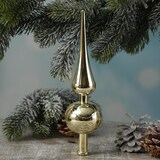 thumbnail of Christbaumspitze Weihnachtsbaumspitze Kunststoff H: 23cm gold
