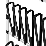 thumbnail of vidaXL Teleskop-Schuhregal mit Stangen Aluminium