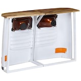 thumbnail of Helloshop26 - Aparador mueble consola mueble de almacenaje madera maciza de mango forma de camión blanco 4402169