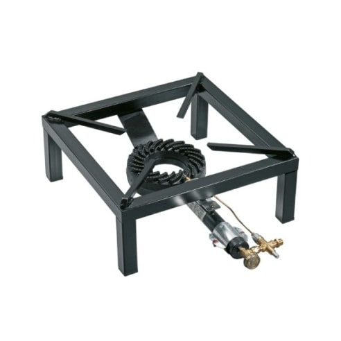 Gas Kooktoestel | Zwart | 1K750 | 1 Brander | 7.5kW | 398x570x170(h)mm
