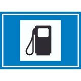 thumbnail of Tankstelle Symbol Schild A2 (420x594mm)
