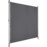 thumbnail of tectake Toldo de pinza TAIJA con manivela manual - 150 x 310 cm gris oscuro