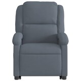 thumbnail of vidaXL Massagesessel mit Aufstehhilfe Elektrisch Dunkelgrau Samt
