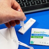 thumbnail of COVID-19 Antigen-Schnelltestkasette (Nasenabstrich) ExactSign – Laientest 1er