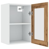 thumbnail of vidaXL Hängeschrank Lyon Glas Artisan-Eiche 40x31x60 cm Holzwerkstoff