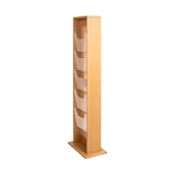 thumbnail of Porte-brochures "Midras" - PET G/bois de hêtre - vernis - 118 cm - VKF Renzel