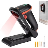 thumbnail of Tera Barcode Scanner 1D 2D QR Kabellos 2,4 GHz USB Handscanner, D5100-CR  1 Stück