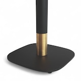 thumbnail of Pied de table PASSY - Noir et Doré - Base carrée - Coins arrondis