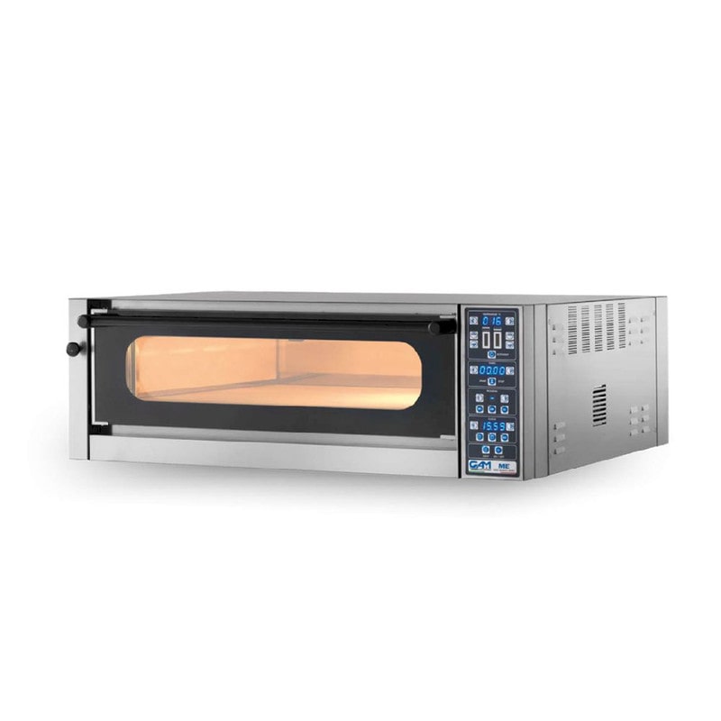 Forno Pizza Professionale ME6 Sovrapponibile - 6 x Ø 34 cm