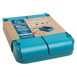 thumbnail of Exacompta Cod. 27034D - Set di 4 Scatole pieghevoli con maniglie The Smart Case mini Skandi - Polipropilene riciclato - F.to A6 - Blu pacifico