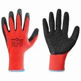 thumbnail of vidaXL Werkhandschoenen 24 pcs Rood en Zwart 9 / l Latexcoating