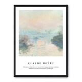 thumbnail of Lámina con marco roble SUNSET 21x30 cm Product size: 40x50 cm;  MON 011  impreso en papel de primera calidad de 180gr.