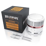 thumbnail of Brandson Rauchmelder Mini - 10 Jahre Batterie - Lithium Ionen Batterie 1500 mAh - Lautstärke 85 db - LED Indikator - Prüftaste