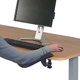 thumbnail of 2er-Set Armauflage HWC-N75, für Schreibtisch Arm-/Handgelenkstütze Handgelenkauflage Ablage ergonomisch verstellbar