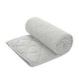 thumbnail of Microfaser Sommer Steppbett 135x200 weiß & wollweiß / OEKO-TEX / kochfest 95° / Leichtsteppbett für heiße Tage / ohne Bezug verwendbar