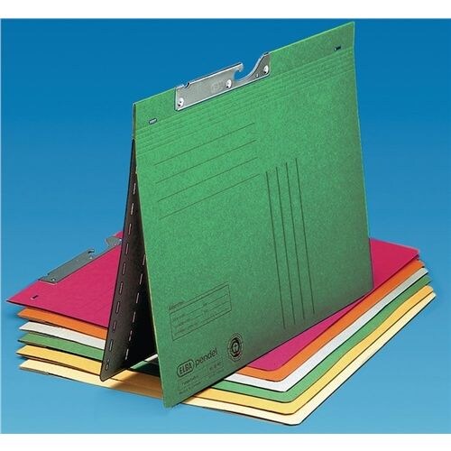 ELBA Pendelhefter 100560103 DIN A4 kfm. Heftung 230g Karton grau