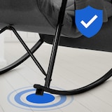 thumbnail of Chaise à bascule Cathy Gris foncé/Tissu