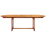 thumbnail of Mesa de comedor jardín madera maciza acacia (160-240)x100x75 cm