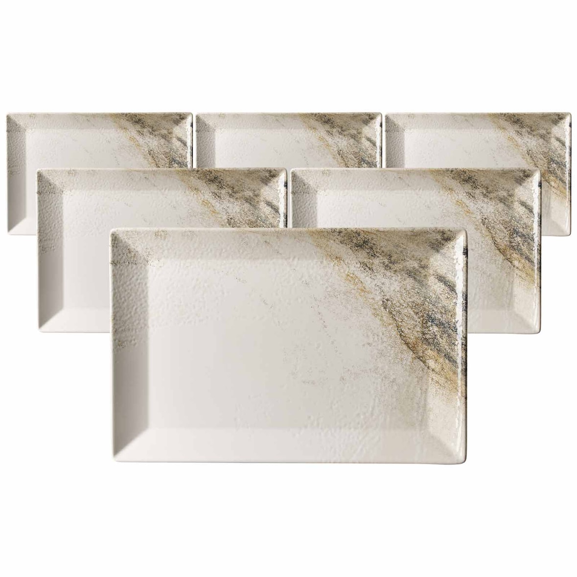 Ritzenhoff & Breker Arezzo Platte 34 x 23 cm 6er Set