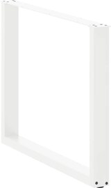 thumbnail of vidaXL Esstischbeine U-Form 3 Stk. Weiß 100x(72-73) cm Stahl