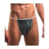 thumbnail of MONOUSO - Tanga in TNT di PP Uomo Nero (100 Pezzi)