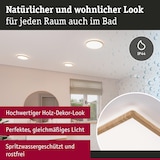 thumbnail of Paulmann Panneau LED Atria Shine Backlight  IP44 carré 293x293mm  16W 1600lm 4000K Esthétique bois 71035