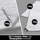 thumbnail of chill SLEEPLONGER 4-Jahreszeitendecke 135 × 200 cm – Ganzjahreskomfort für jede Jahreszeit Hotel Qualität