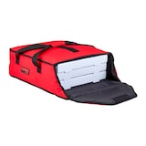 thumbnail of CAMBRO - GBP220-521 - Bolsa isotérmica porta pizzas para delivery -(Porta 2 cajas de pizza de 51 cm ó 3 cajas de 45,7 cm) - 43 x 55 x 16,5 cm - Rojo