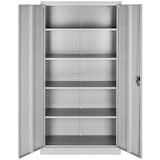 thumbnail of tectake Armoire de classement Blain avec 5 étagères 40x80x180cm - gris - 404377
