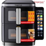 thumbnail of HAGENUK 12 Liter Doppel-Heißluftfritteuse 2800 Watt
