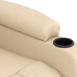 thumbnail of vidaXL Massagesessel Creme Stoff