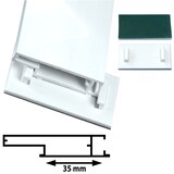 thumbnail of Ersatzteil Zubehör Set Klemmfix für Duo Doppelrollo und Plissee Universal Klebeplatten für Doppelrollo