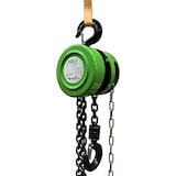 thumbnail of Kettenzug rund 1 t Tragkraft - 3 m Hubhöhe - Einzelbremse HSZ Flaschenzug Hebezug Seilzug