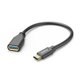 thumbnail of Hama USB-C auf USB-A OTG Kabel 15cm, 5 Gbit/s, vergoldet
