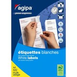 thumbnail of agipa Universal-Etiketten, 52,5 x 21,2 mm, mit Abzieh-Hilfe