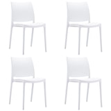 thumbnail of SIESTA EXCLUSIVE Lot de 4 chaises d’extérieur Maya Blanc