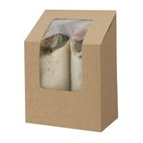 thumbnail of ENVASES DEL MEDITERRÁNEO · CAJA CON VENTANA KRAFT 121mm 90X121mm (500 Uds.) · fast food · reparto
