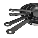 thumbnail of METRO PROFESSIONAL Pfannen Set 4 tlg., Aluminium, Ø 20/ 24/ 28/ 32 cm, Teflon Antihaftbeschichtung, Induktion, ofenfest