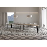 thumbnail of Itamoby Tavolo allungabile 90x160/420 cm Flame tortora gambe antracite