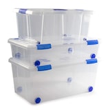 thumbnail of Caja de almacenamiento 55 litros transparente