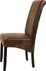 thumbnail of tectake 8 sillas de comedor ergonómicas  Marrón Antiguo