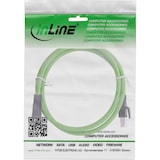 thumbnail of InLine® Industrie Netzwerkkabel, M12 8-pin X-kodiert St. zu RJ45 St., Cat.6A 5m