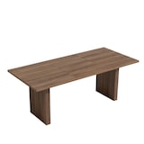 thumbnail of Ausziehbarer Esstisch MDF Walnuss 140-200x90 cm, rechteckig