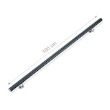 thumbnail of Relaxdays Handlauf Aluminium, rund, Treppengeländer innen & außen, matt, 100 cm, Ø 42mm, mit Wandhalterung, anthrazit