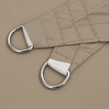 thumbnail of Toldo de vela cuadrado tela Oxford gris taupe 4x4 m