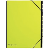 thumbnail of Pultordner 12 Fächer, lindgrün